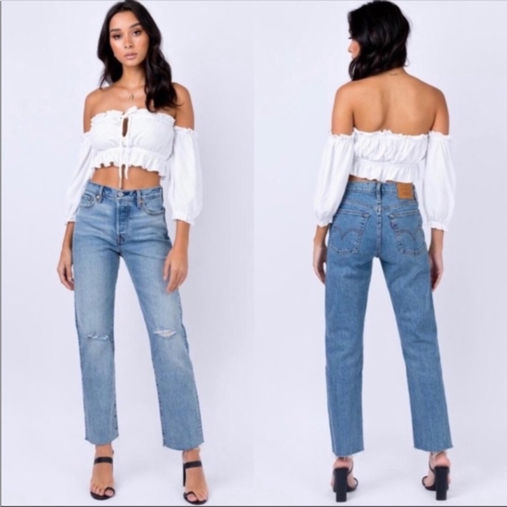 Levi's Women's High Rise Jeans - Light Blue